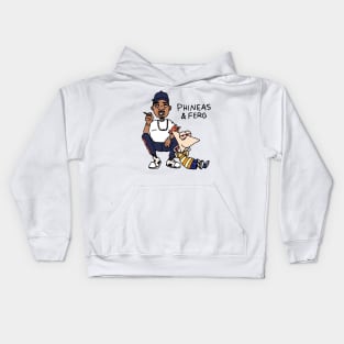 phineas and ferg Kids Hoodie